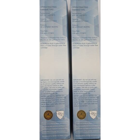 2Walton ULTRAWF refrigerator water filter replacement Compatible With Frigidare - Picture 4 of 9